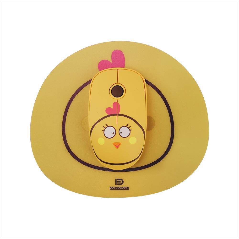Chuột FD Không Dây E680 + Pad