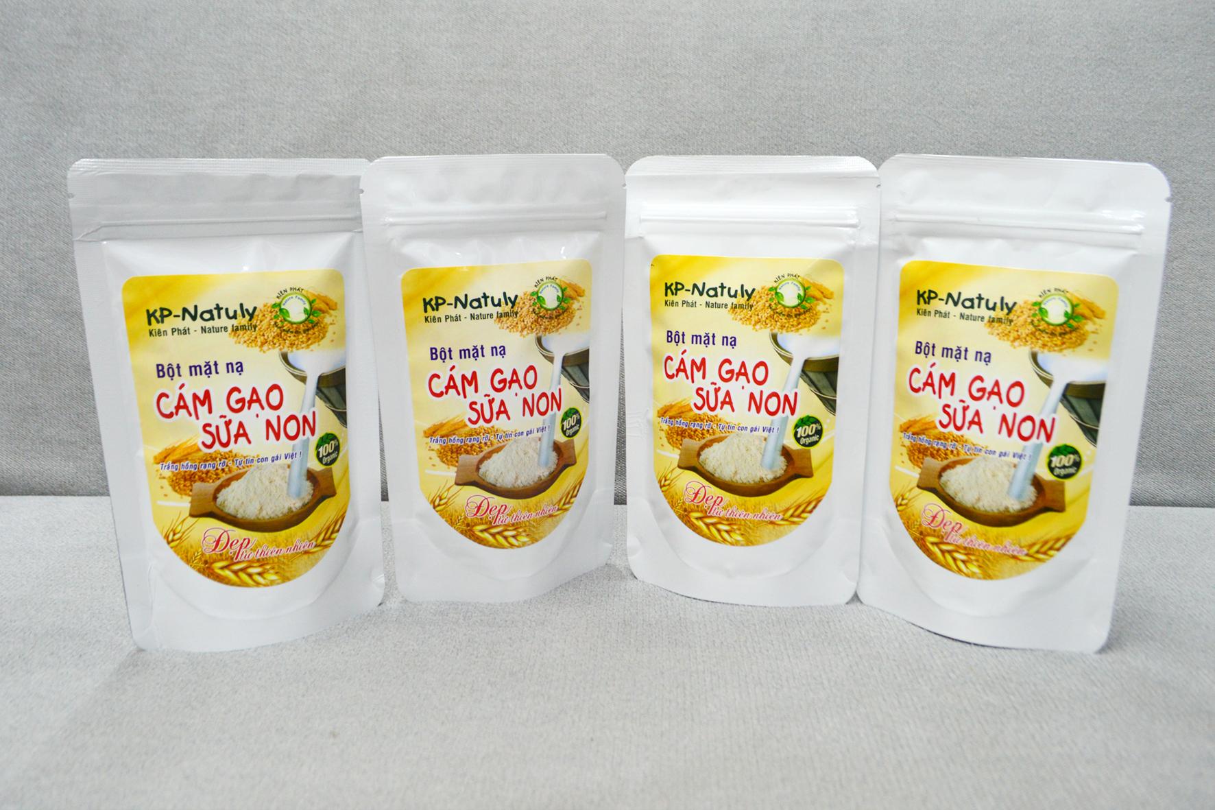 Bột mặt nạ cám gạo sữa non