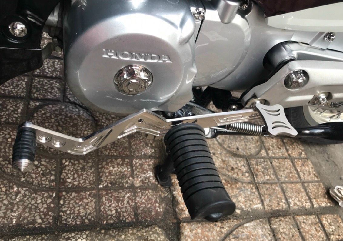 Cần số INOX 304 Salaya kiểu Thái gắn Exciter150,Wave,Dream Future Neo Led mẫu mới nhất đẹp