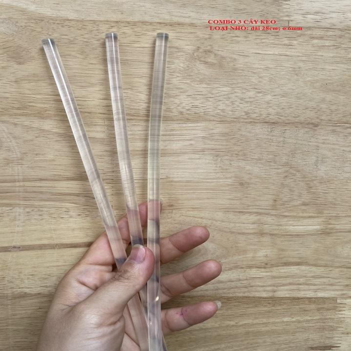 Transparent good glue sticks, use for glue gun-th 833.834