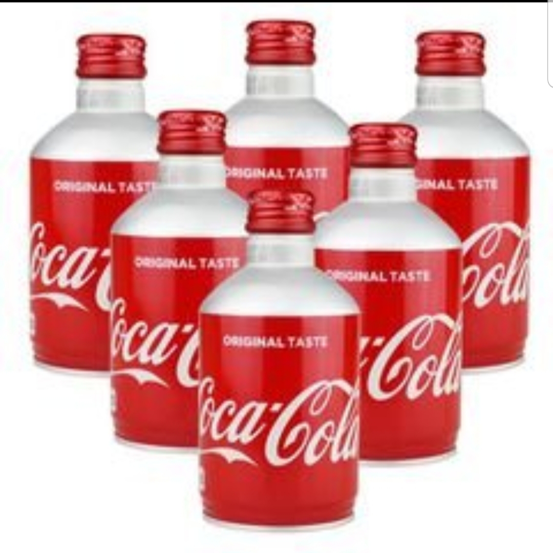 Nước Coca Nhật Chai nhôm nắp vặn 300ml