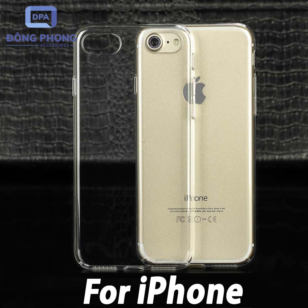 Ốp Lưng iPhone Silicon Trong Suốt