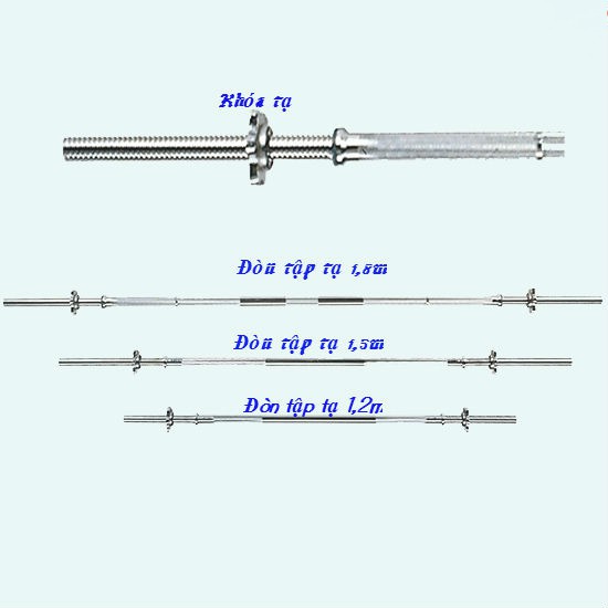 Đòn tạ đạc 1.2m