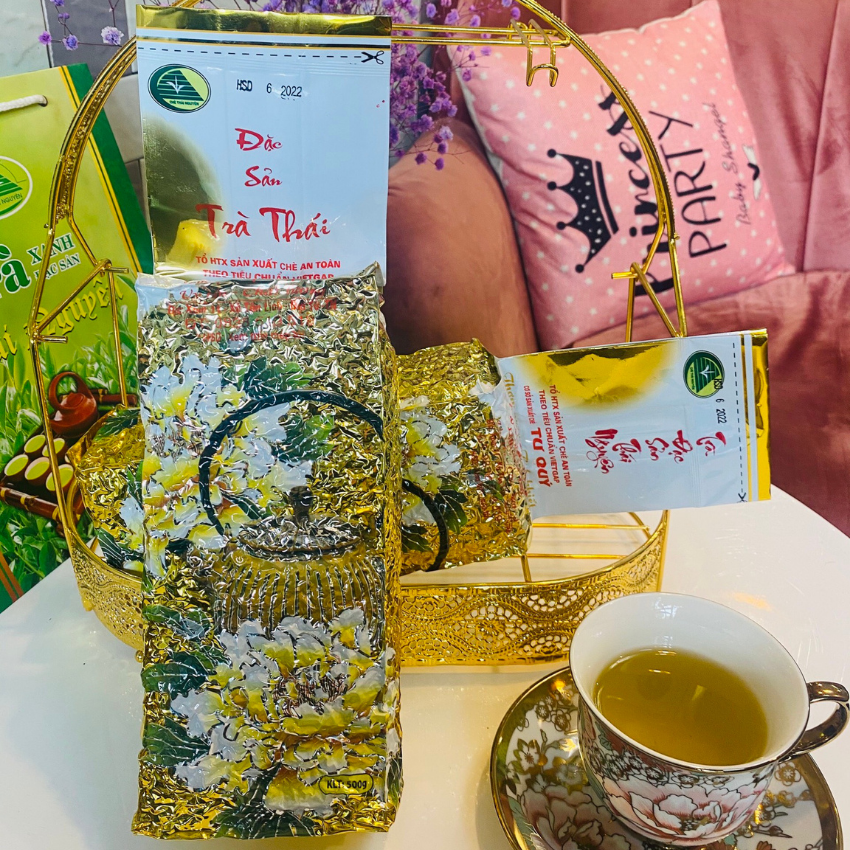 Trà xanh hảo hạng  Tư Quý( combo 2 gói 100g)