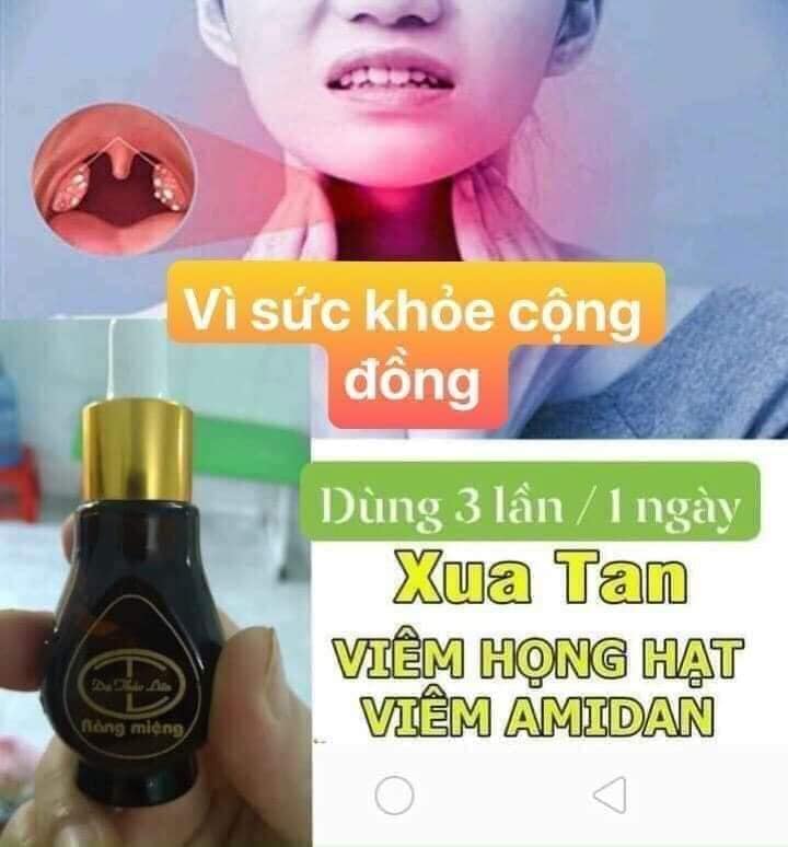 Tinh dầu răng miệng Dạ thảo liên