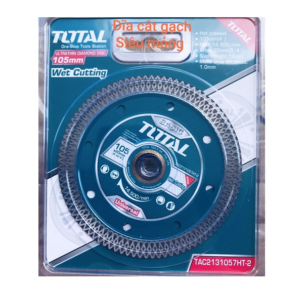 Đĩa cắt siêu mỏng Total TAC2131057HT-2