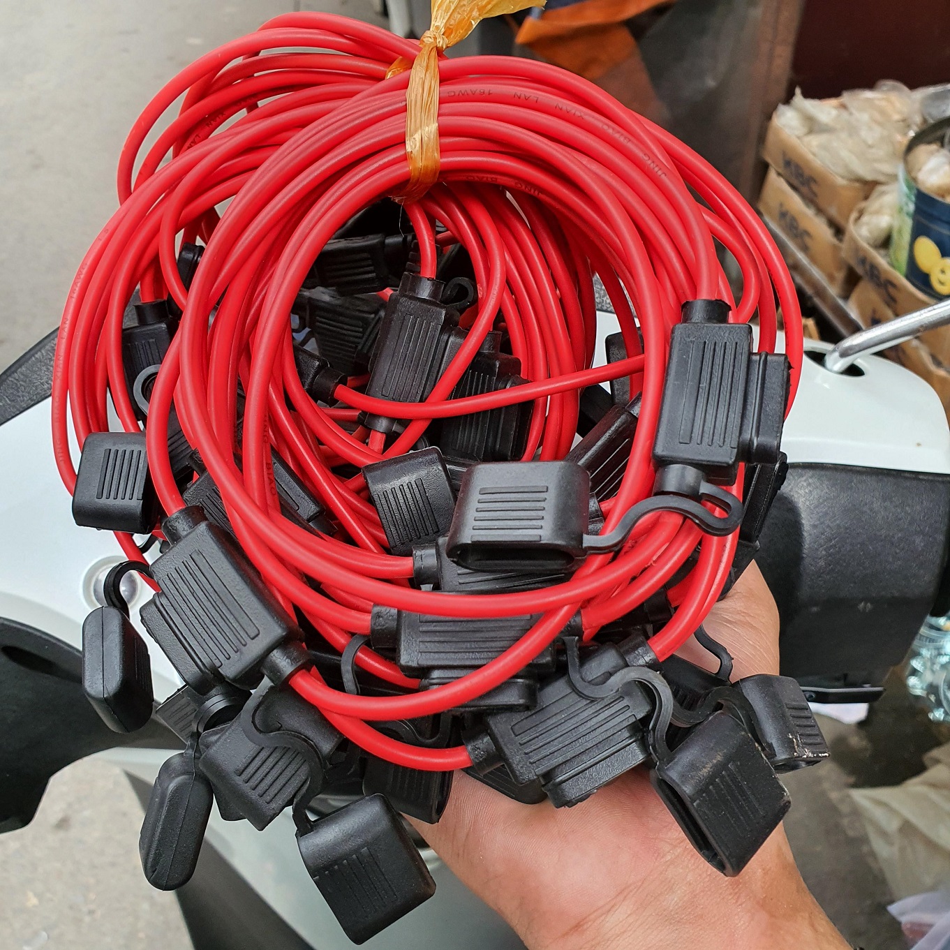 Dây chèn mạch cầu chì, Dây Đế Cầu Chì Ô tô Xe máy chống thấm nước