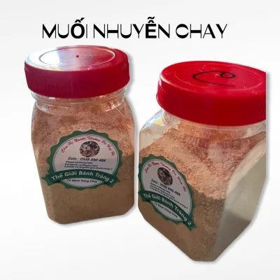 [HCM]Muối chay nhuyễn Tây Ninh hủ 100gr