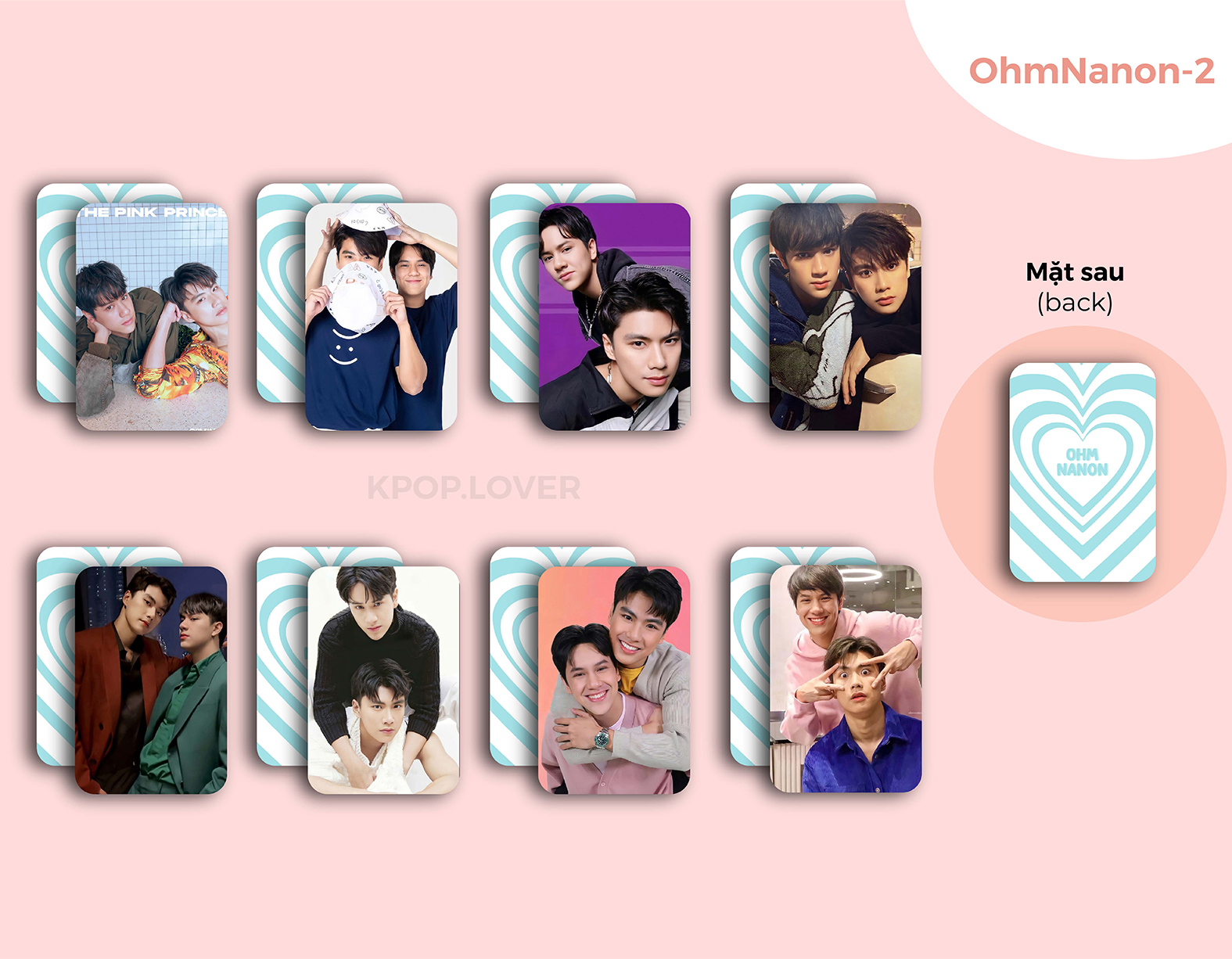SET 8 CARD OHMNANON