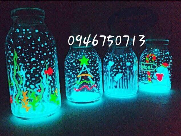 COMBO 2 LỌ SƠN DẠ QUANG PHA SẴN 18ML ( Tăng cọ vẽ và que vẽ)