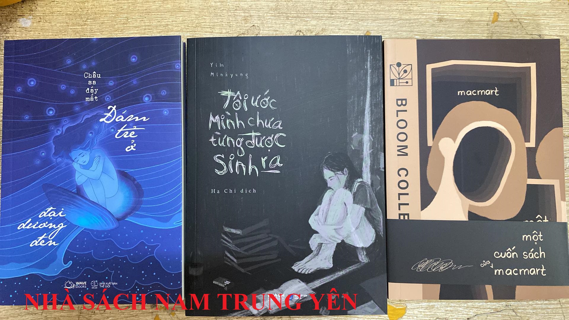 Sách - combo đám trẻ ở đại dương đen ,tôi ước mình chưa từng được sinh ra , một cuốn sách trầm cảm