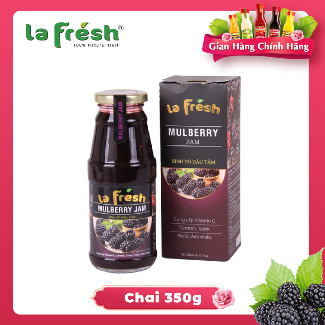 [HCM]Sinh Tố Dâu Tằm Lafresh Đà Lạt 350ml