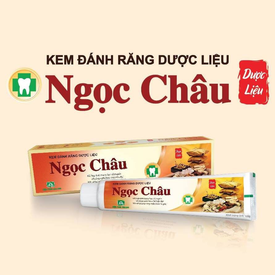 [HCM]Kem đánh răng thảo mộc Ngọc Châu 170g