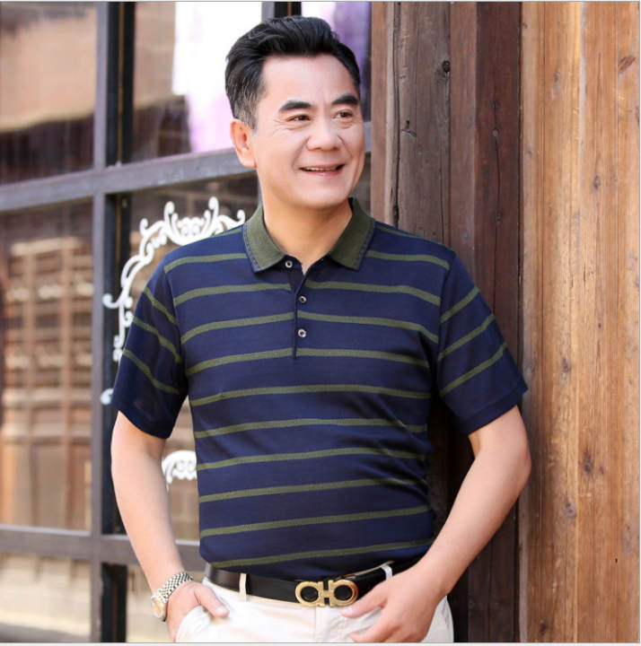 Áo phông có cổ cho ông , cho bố / Áo phông nam trung niên / Thời trang nam trung niên – No Brand ,SKU : 1418109923_VNAMZ-5861518218 >>>🇻🇳 Top1Vietnam 🛒>>> lazada.vn 🇻🇳🇻🇳🇻🇳🛒🛍🛒
