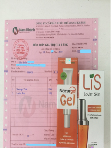[HCM]Lis Lovin Skin gel dưỡng da thông đỏ pháp