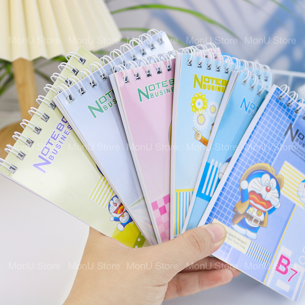 Sổ tay lò xo DORAEMON DOREMON dễ thương cute MON0015
