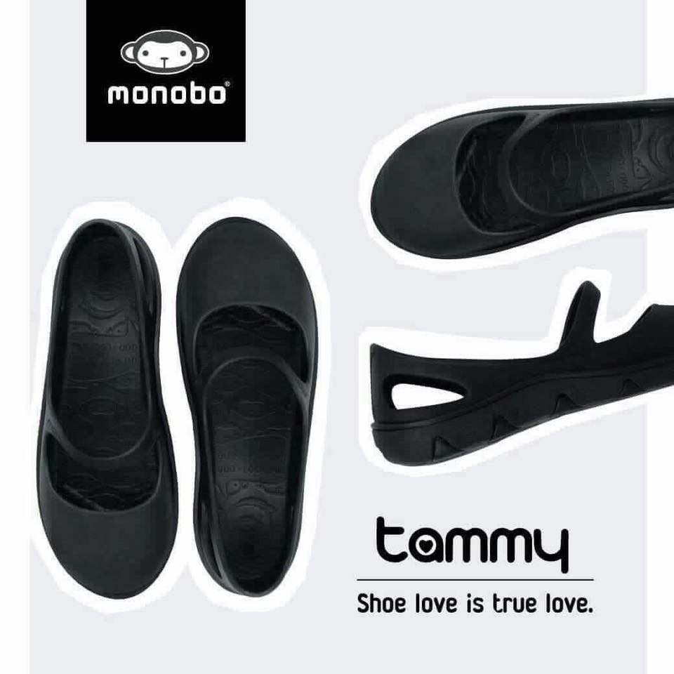 Giày nhựa đúc Thái Lan Nữ MONOBO - TAMMY - đen