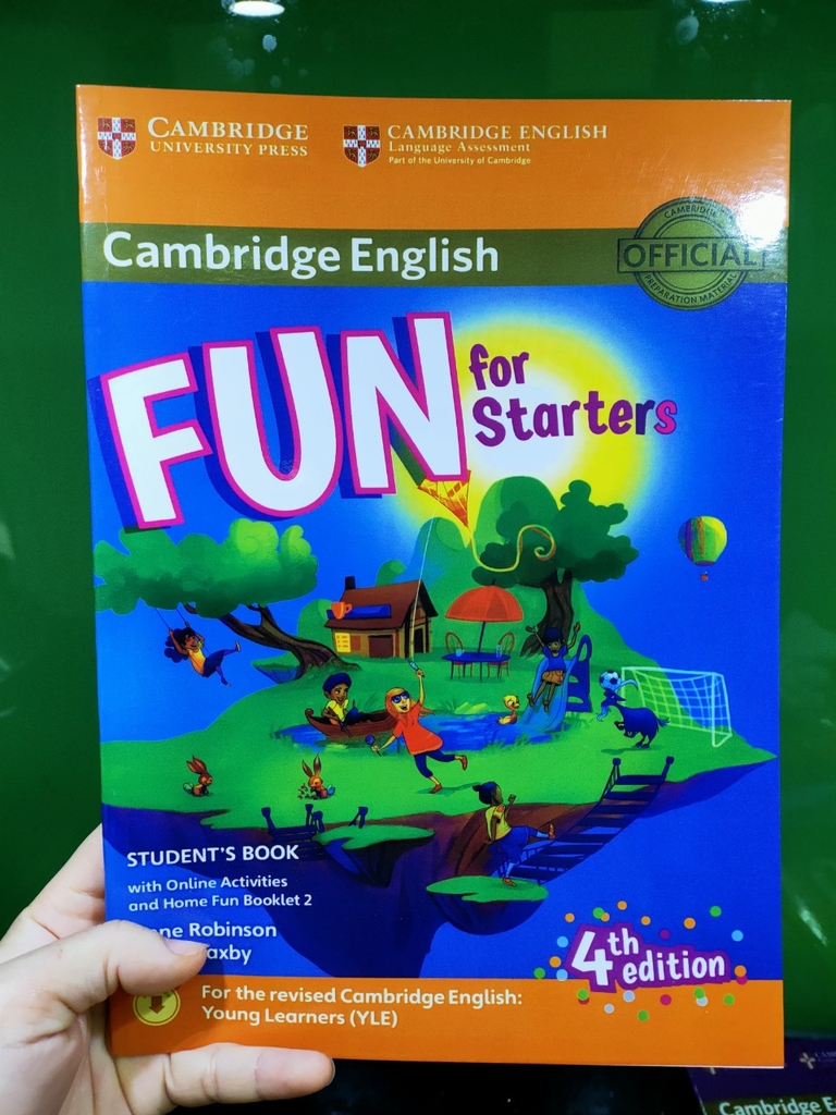 Fun for Starters, Movers, Flyers - Giấy bóng - Tặng kèm file nghe Mp3 (full bộ bản đẹp)