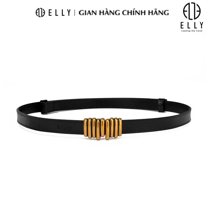 [Brand Day] Dây thắt lưng nữ cao cấp da thật ELLY – ED72