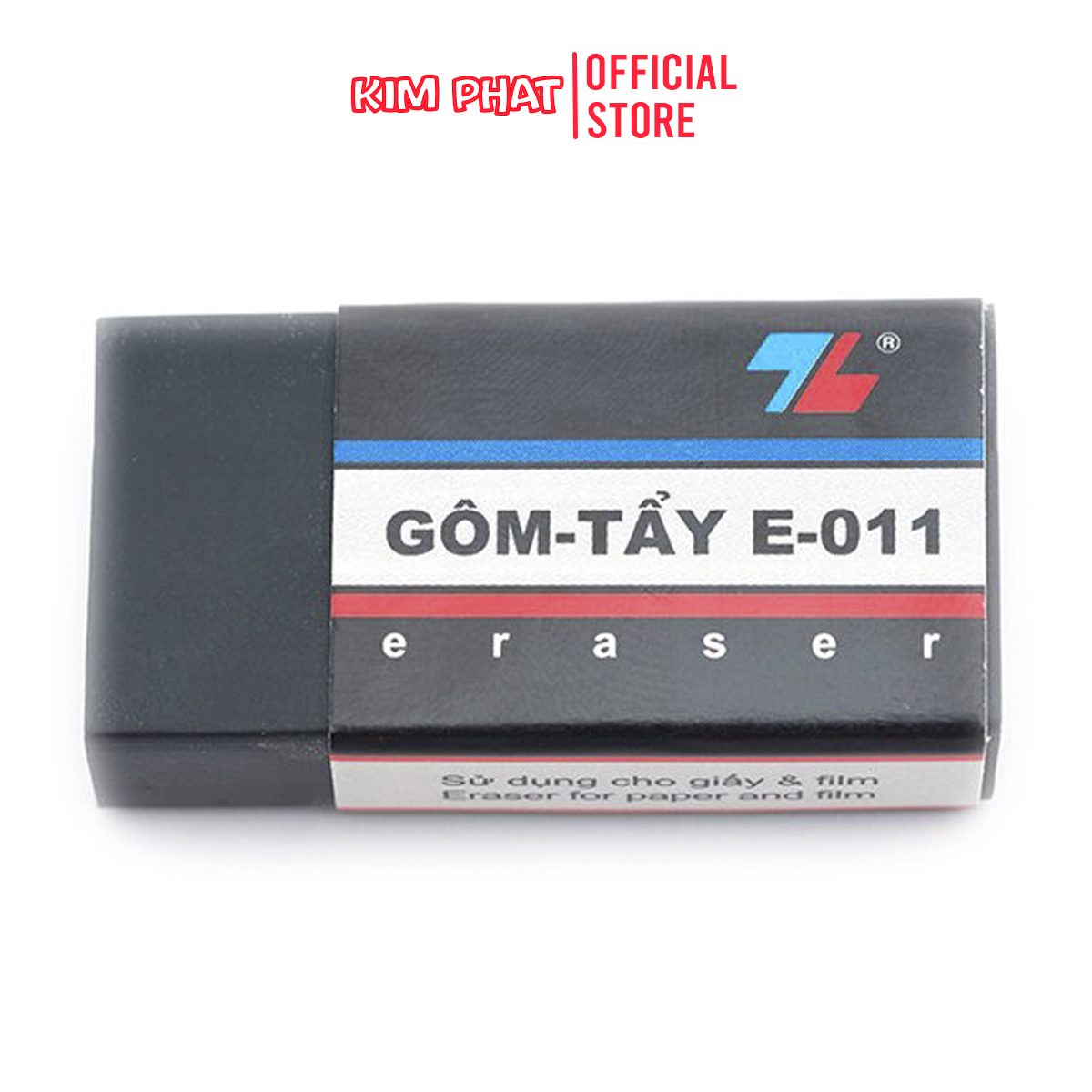 Gôm tẩy Thiên Long (Combo 02 cái)