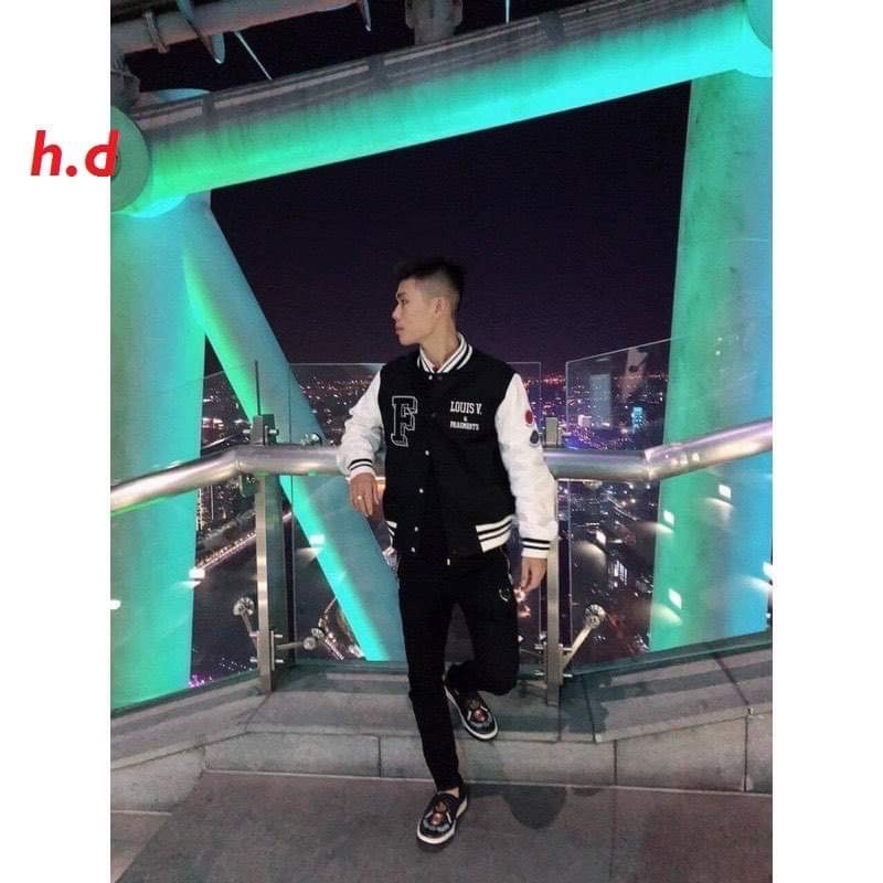 SIÊU PHẨM ÁO KHOÁC BOMBER CHỮ F CỰC ĐẸP RUBY 99