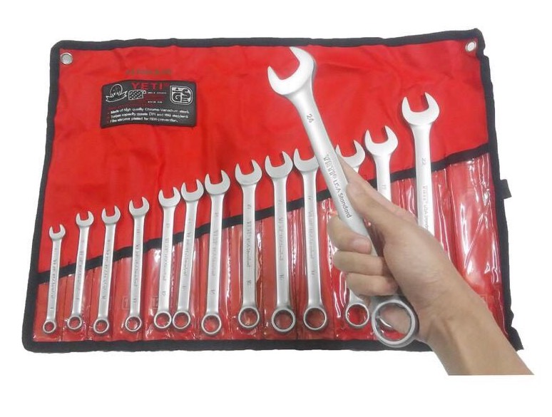 Bộ cờ lê 14 chi tiết 8-24 vòng miệng
