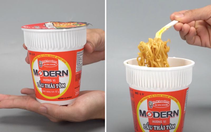 MỲ LY MORDEN LẨU THÁI TÔM 67gr (lẻ/thùng)