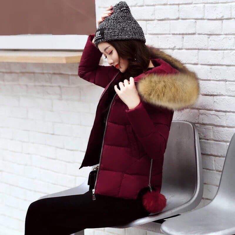 ÁO KHOÁC PHAO NỮ SIÊU ĐẸP SIÊU ẤM ÁP NHÉ CÁC BẠN DT05