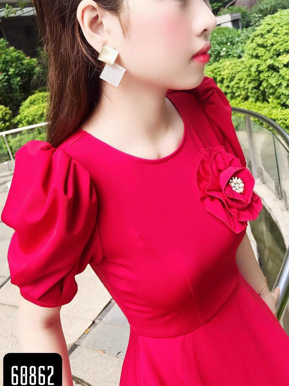 [HCM]ĐẦM XÒE DỰ TIỆC PHỐI HOA ĐÍNH NGỌC DỄ THƯƠNG