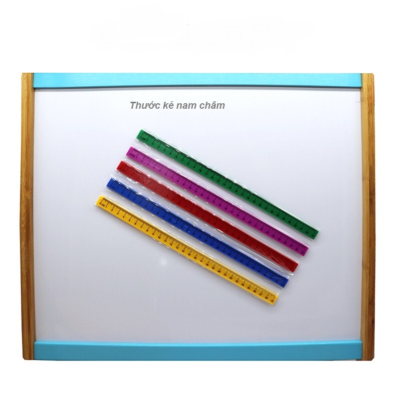 Thước Kẻ Nam Châm Chặn Giấy 30Cm