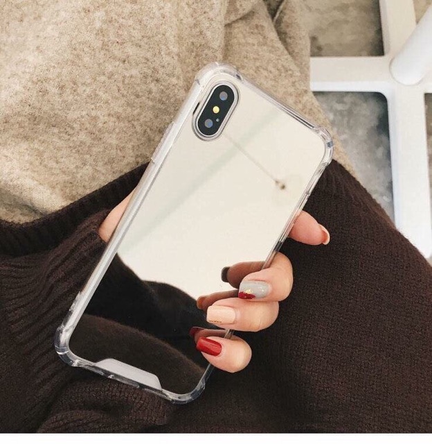 Ốp kính tráng gương iphone 6/6p/7/7p/x/xr/xsmax ♥️