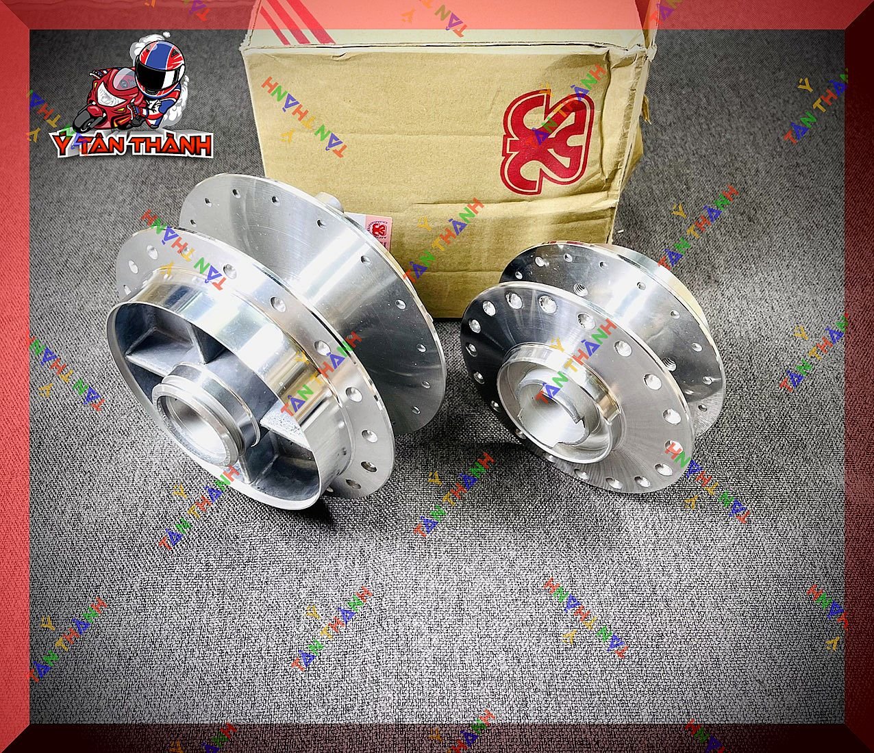 Cặp đùm mạ crom Exciter 135,YaZ 125 SYS MS75