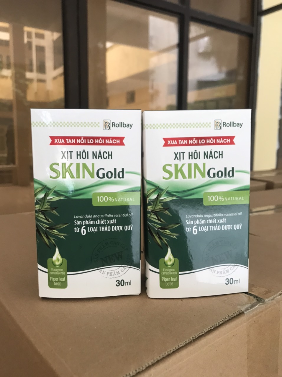 Xịt Hôi nách SKIN gold 30ml