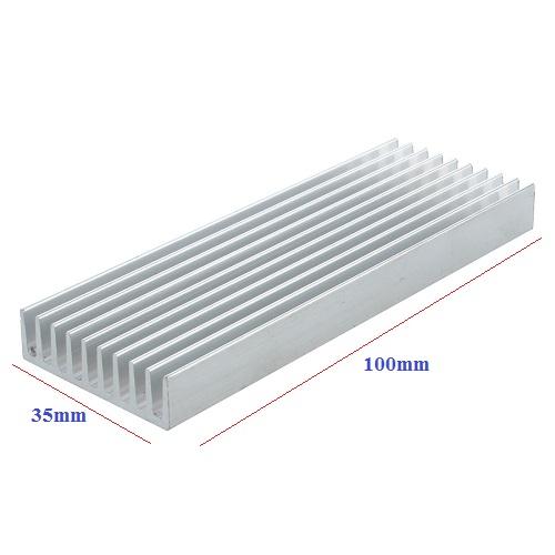 Tản nhiệt nhôm 100x35x10mm