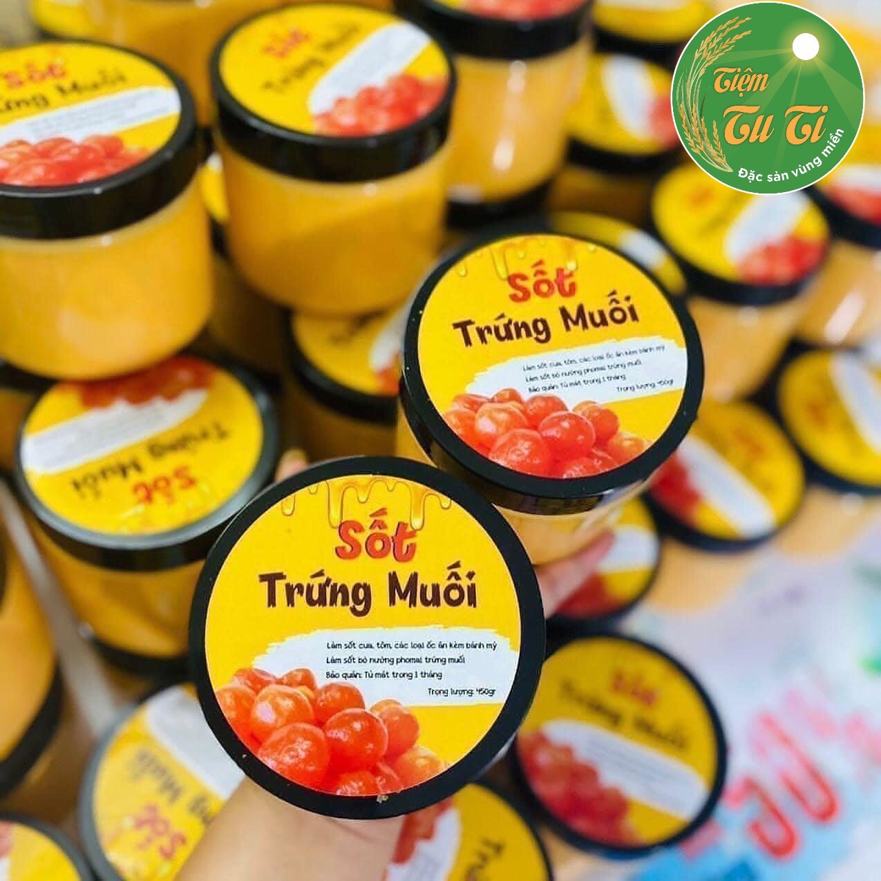 SỐT TRỨNG MUỐI 500G - THƠM BÙI, BÉO NGẬY