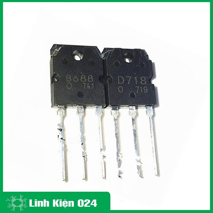 Combo 4 con Transistor D718 và B688 ( mỗi loại hai con )