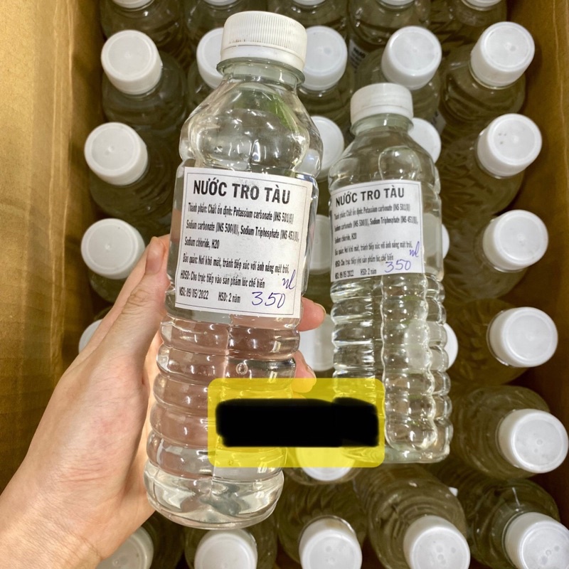 Nước tro tàu