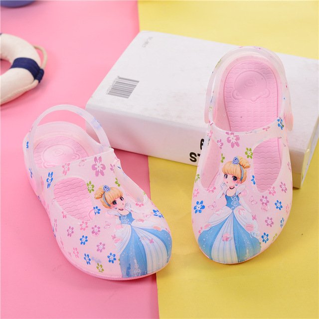 Giày búp bê bé gái hình Elsa QT63