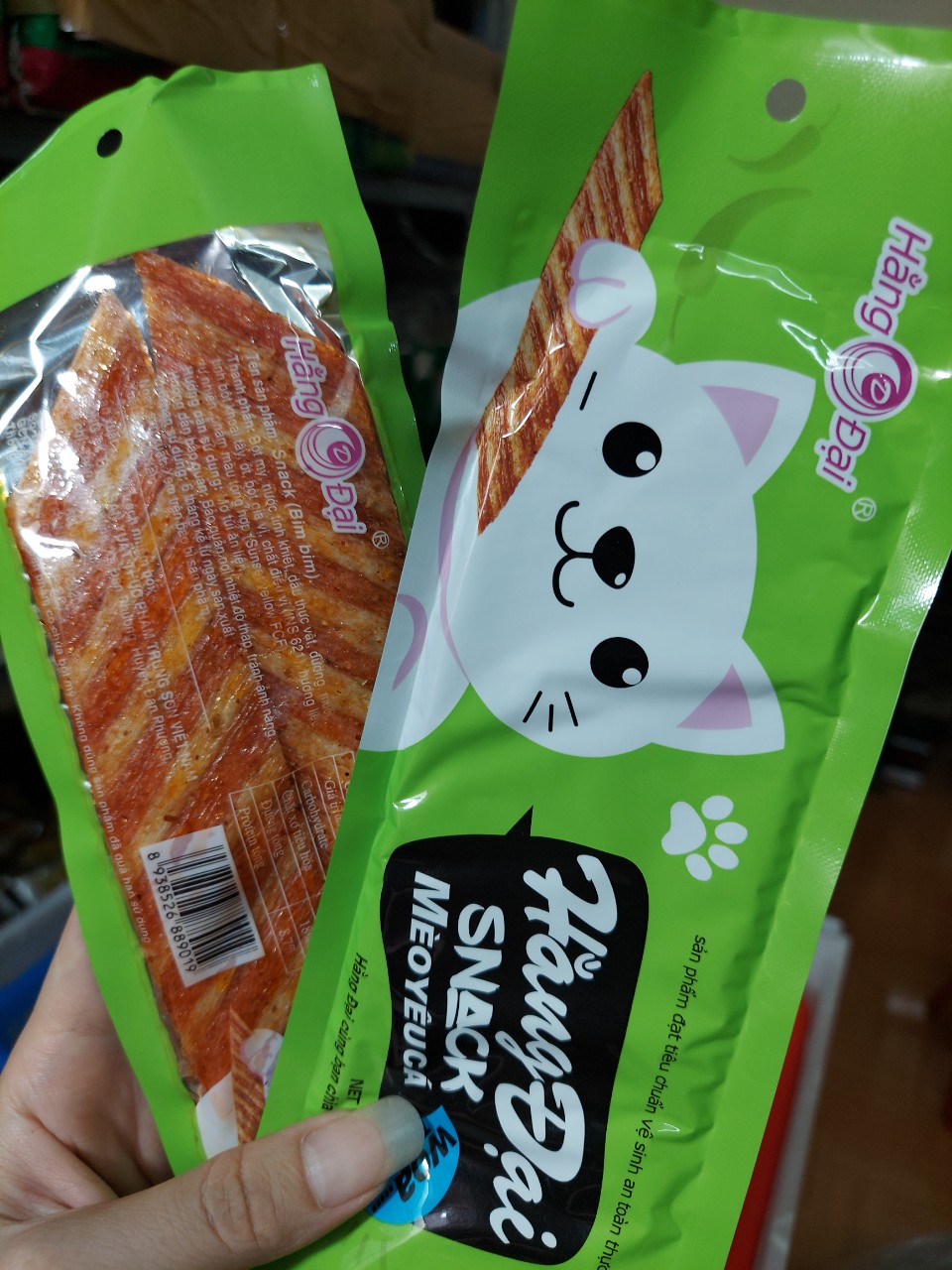 COMBO 10 GÓI SNACK MÈO YÊU CÁ HẰNG ĐẠI