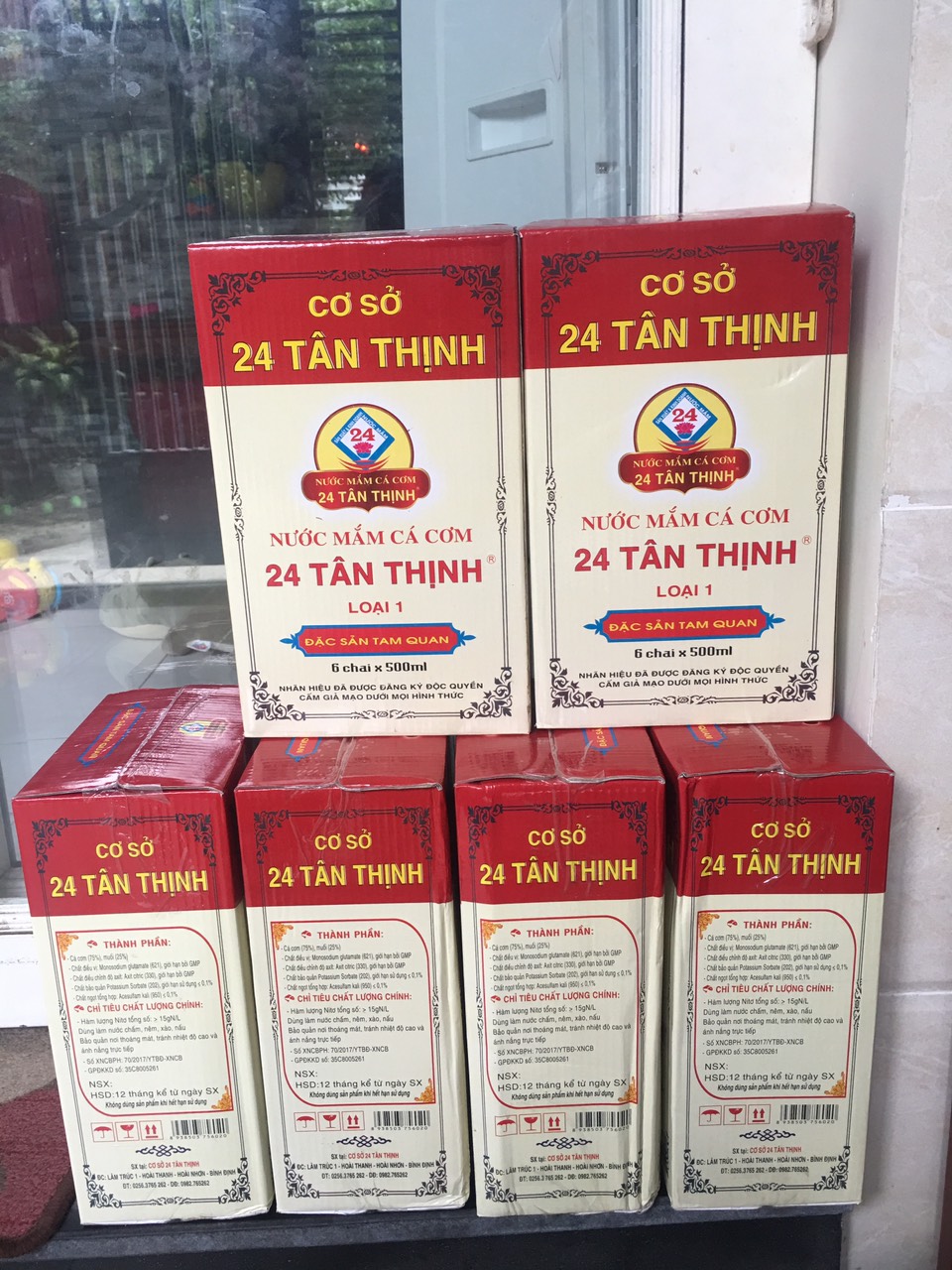 [HCM]Nước mắm Cá cơm Tân Thịnh 24 ( Đặc sản Tam Quan- Bình Định )
