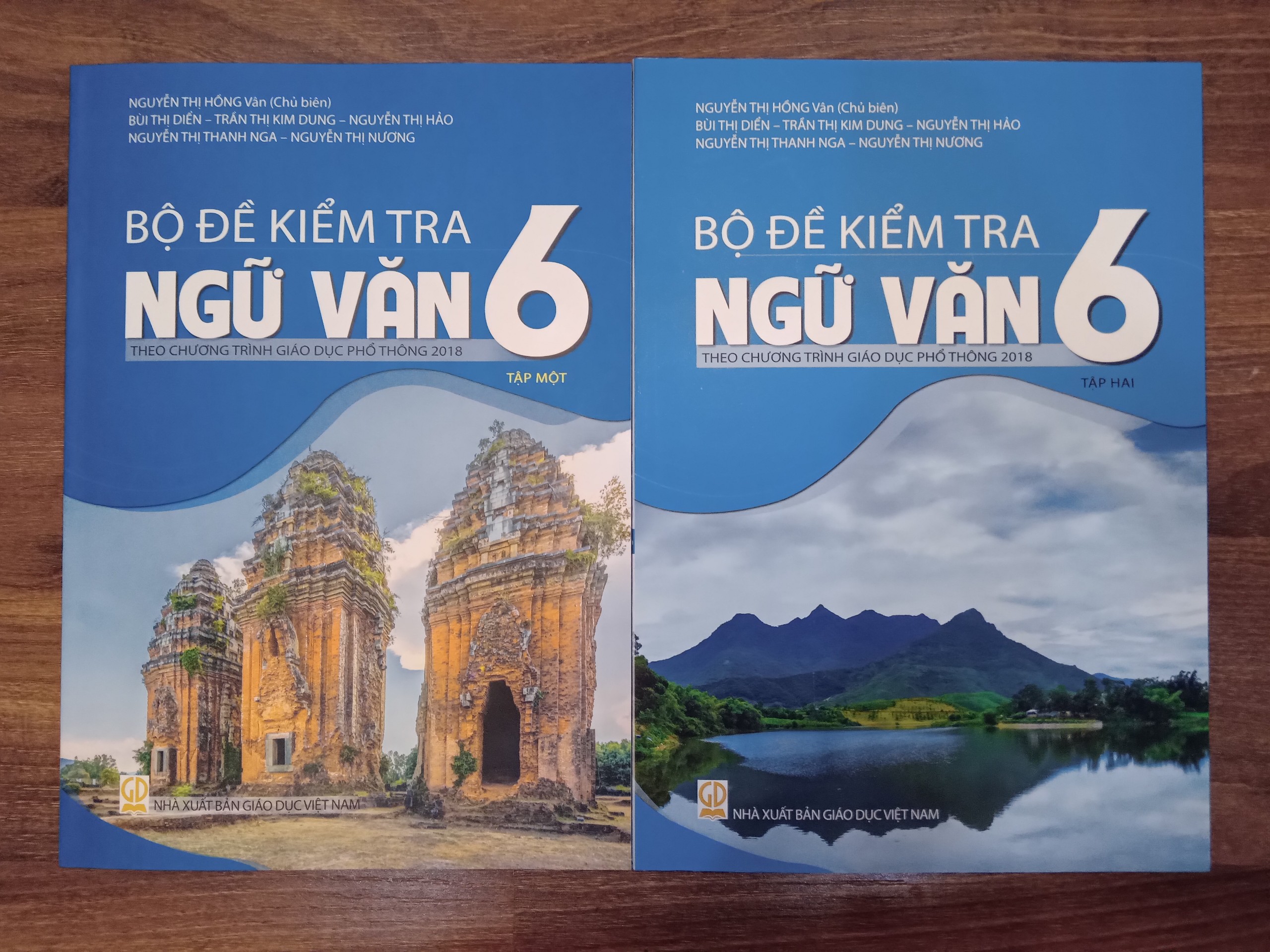 Sách - Combo Bộ đề kiểm tra ngữ văn 6 - ( tập 1 + tập 2 )