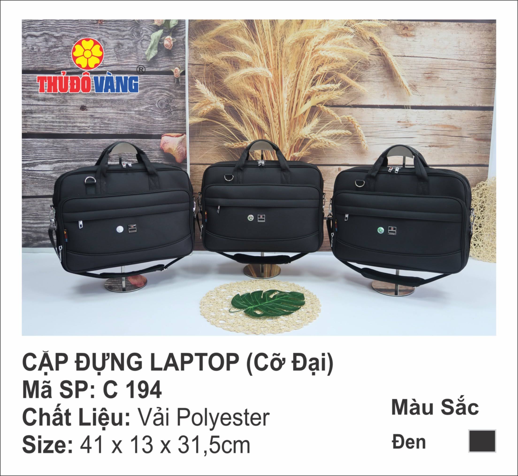 Cặp công sở ( cỡ đại ) Thủ Đô Vàng - Mã SP C194