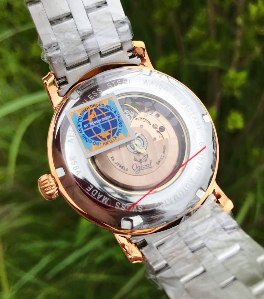 Đồng hồ Ogival Song Long OG358.652AGSR-T