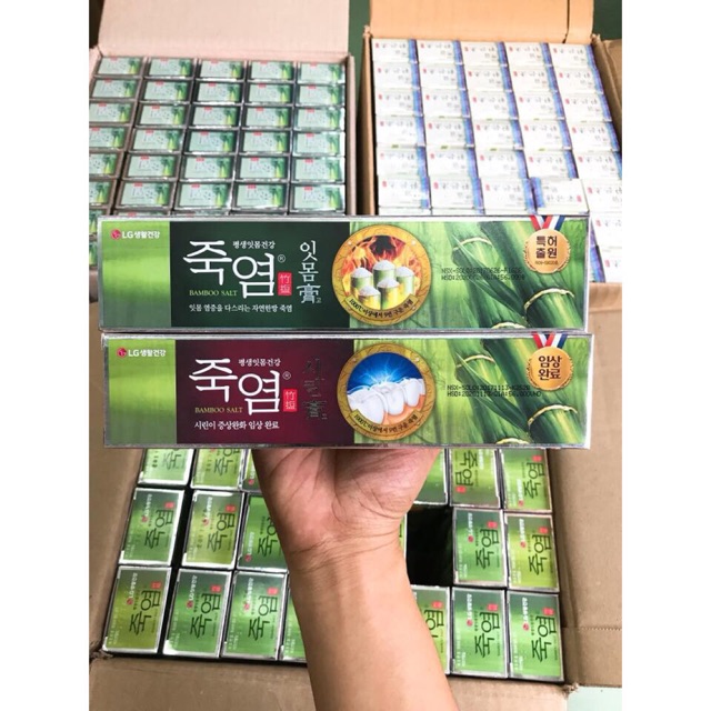 Kem Đánh Răng Muối Tre Hàn Quốc 140G (Chăm Sóc Nướu Răng)