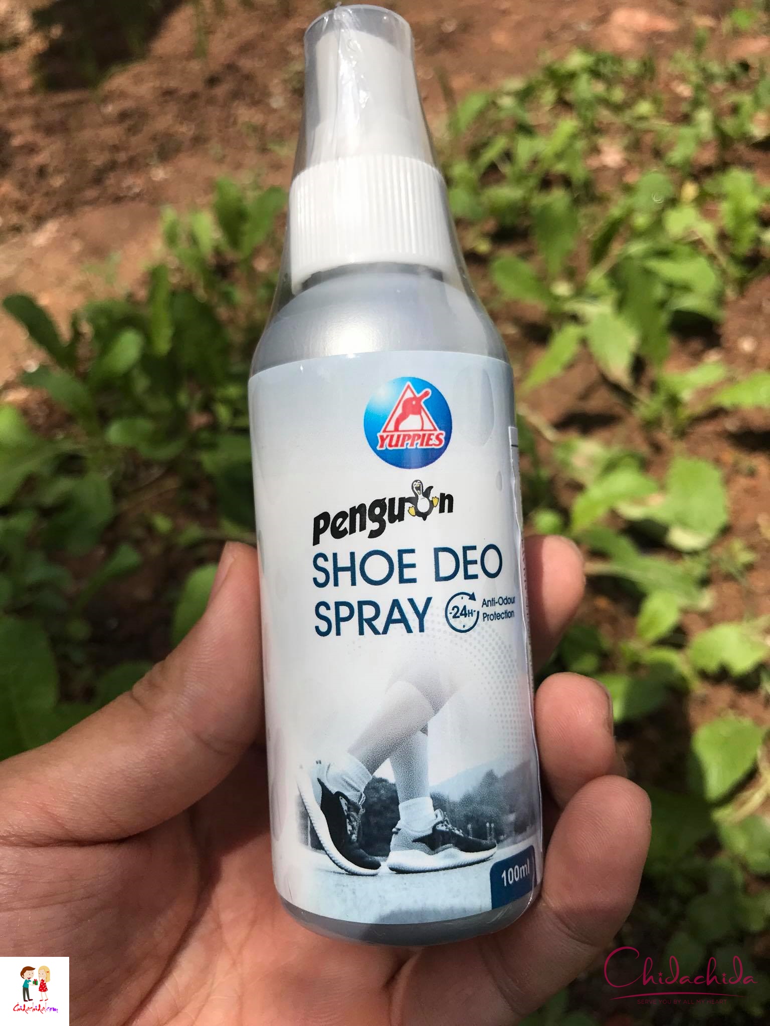 [Có bán sỉ] Chai xịt khử mùi hôi giày PenGuIn 100ml; Nhập khẩu Malaysia, diệt vi khuẩn và nấm mốc trong giày, hương thơm dịu mát