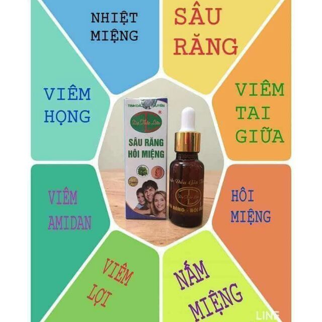 Tinh Dầu Răng miệng Dạ Thảo Liên - Chính Hãng