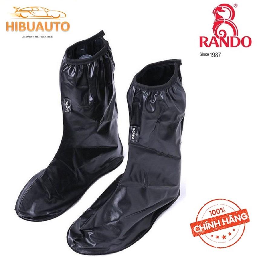 [HCM]Giày Boots Đi Mưa Rando – Màu đen