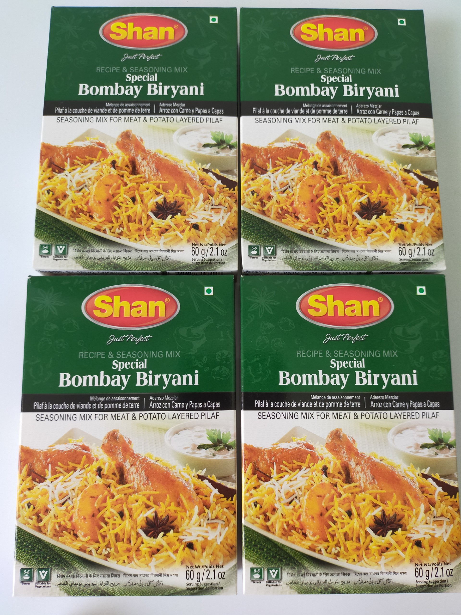 [HCM]Bột Gia vị nấu cơm Bombay Biryani 60g - SHAN