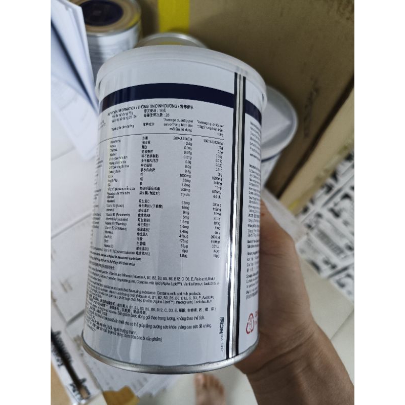[ kèm hóa đơn 5/2027 ] Sữa non alpha lipid New Image 450g.