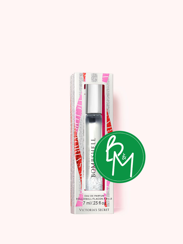 Nước Hoa Ống Dạng Lăn Victoria’s Secret Bombshell Holiday Eau De Parfum Rollerball